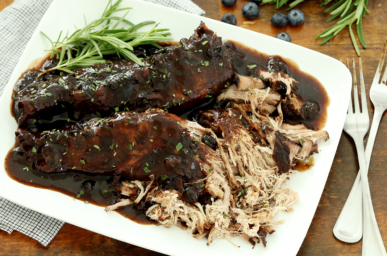 Blueberry Balsamic Pork